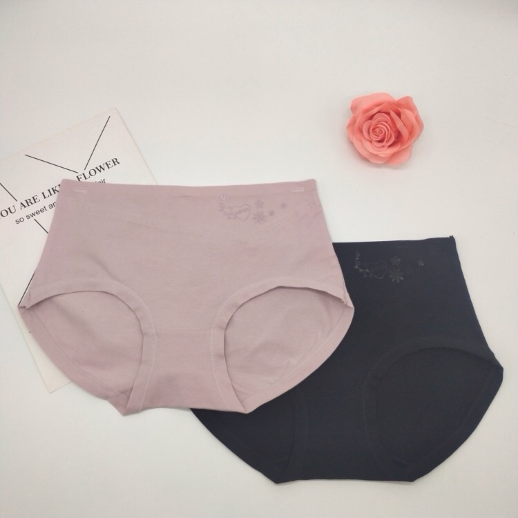 New Compact Cotton Women's Underwear Mid-Waist Stylish Breathable Comfortable Women's Briefs Application Scenario