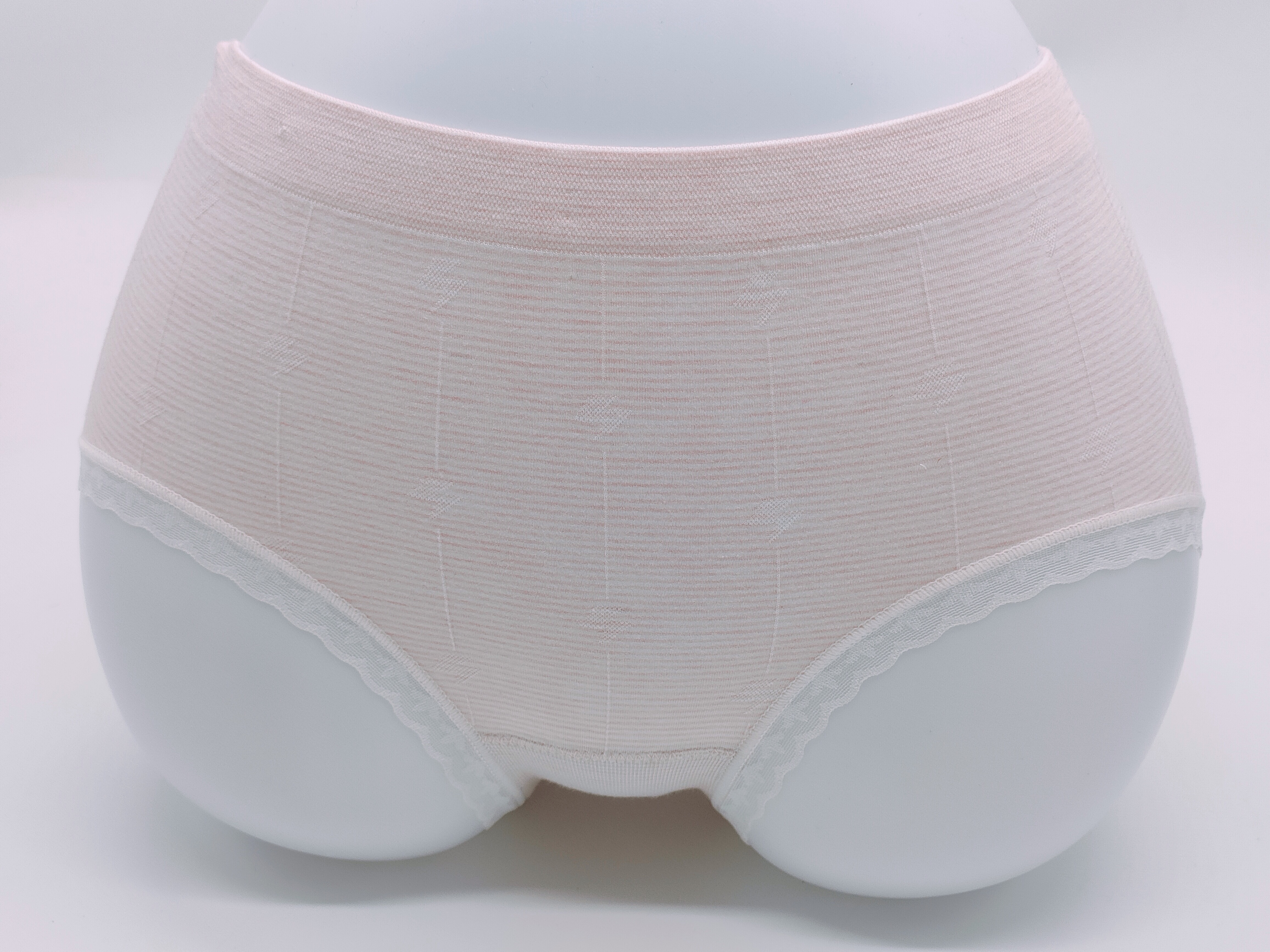 Girls Bare Ammonia Seamless Underwear Women's Stripes Soft Comfortable Breathable Striped Lace Bottoms Women's Briefs details Picture