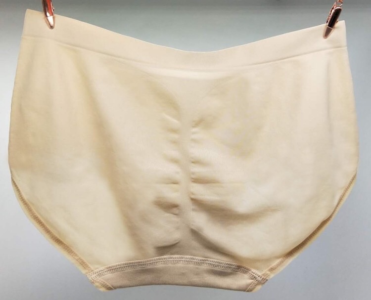 Mid-Waist Bare Ammonia Seamless Underwear Women's Soft Comfortable Breathable Cotton Bottom Crotch Lift Hip Briefs For Women Specification drawing