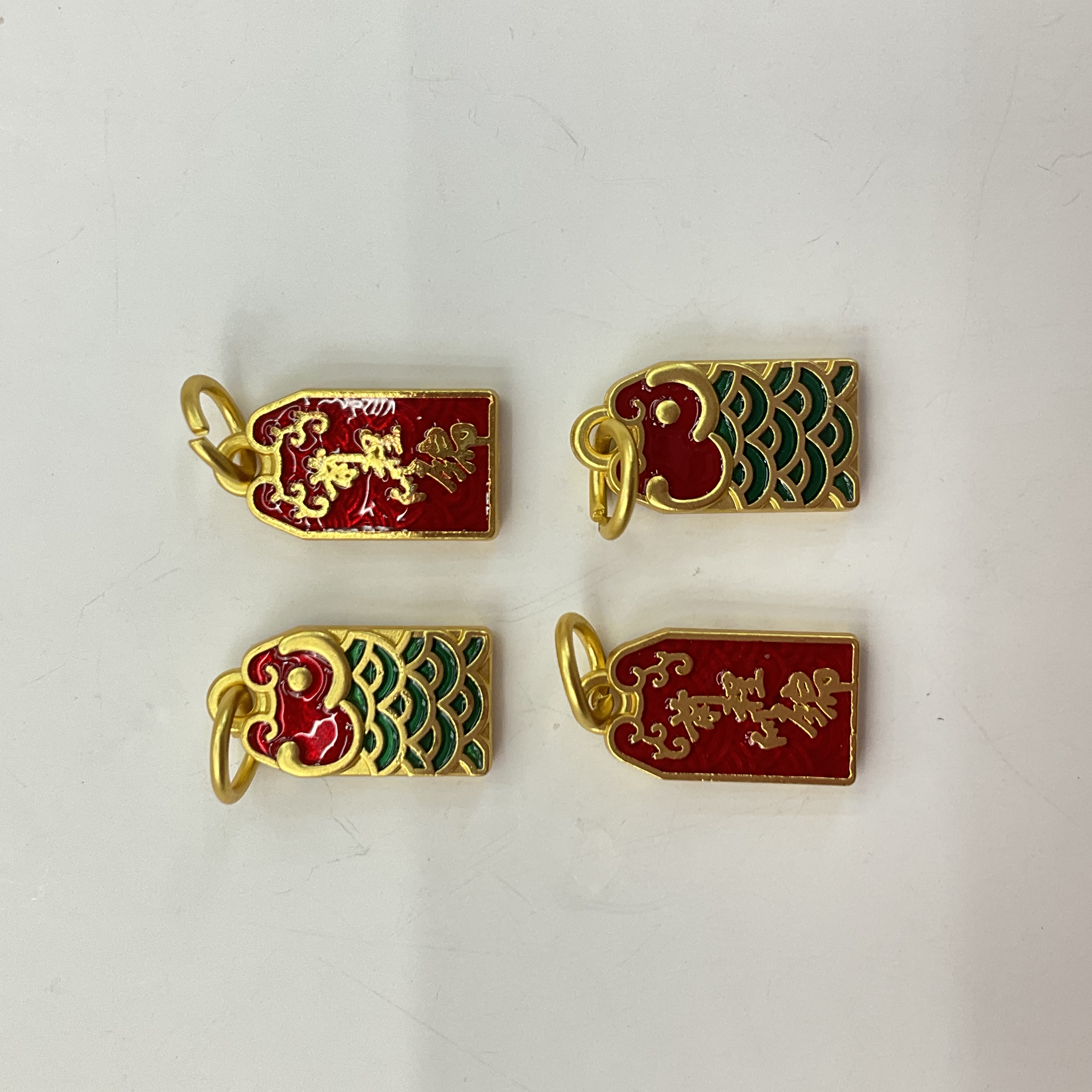 沙金配件金榜题名逢考必过上上签系列手链diy饰品挂件祝福语吊坠材料详情图19