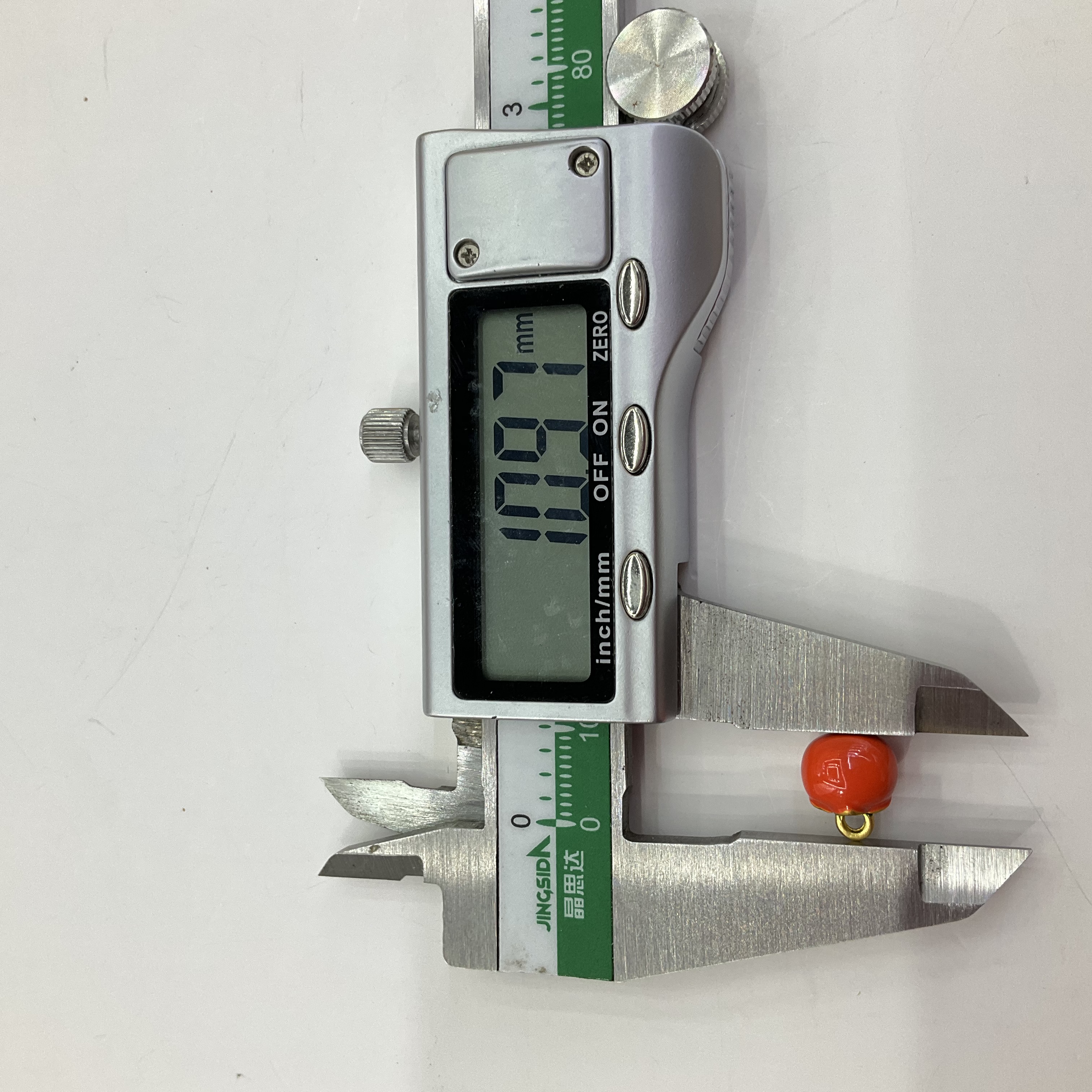 古法沙金好柿发生红柿子吊坠珐琅红色柿子扣中式盘扣手工旗袍纽扣配件详情图10