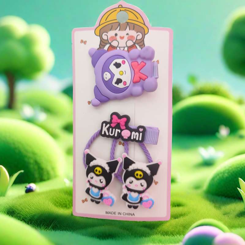 儿童，库洛米，发夹，皮筋，发圈更多产品，可联系13957918239微信同号详情图3