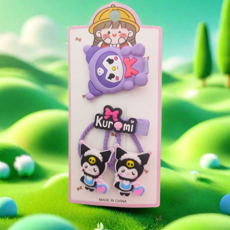 儿童，库洛米，发夹，皮筋，发圈更多产品，可联系13957918239微信同号详情图4