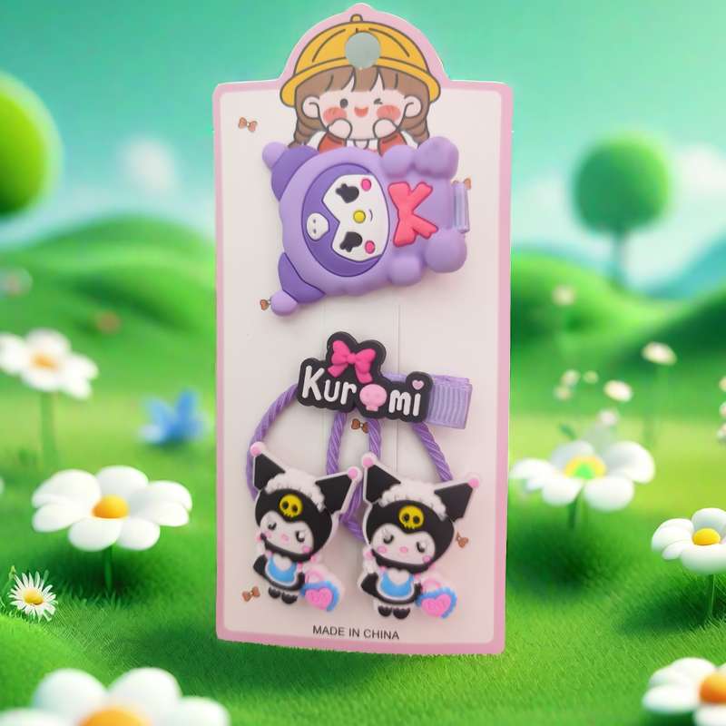 儿童，库洛米，发夹，皮筋，发圈更多产品，可联系13957918239微信同号详情图6