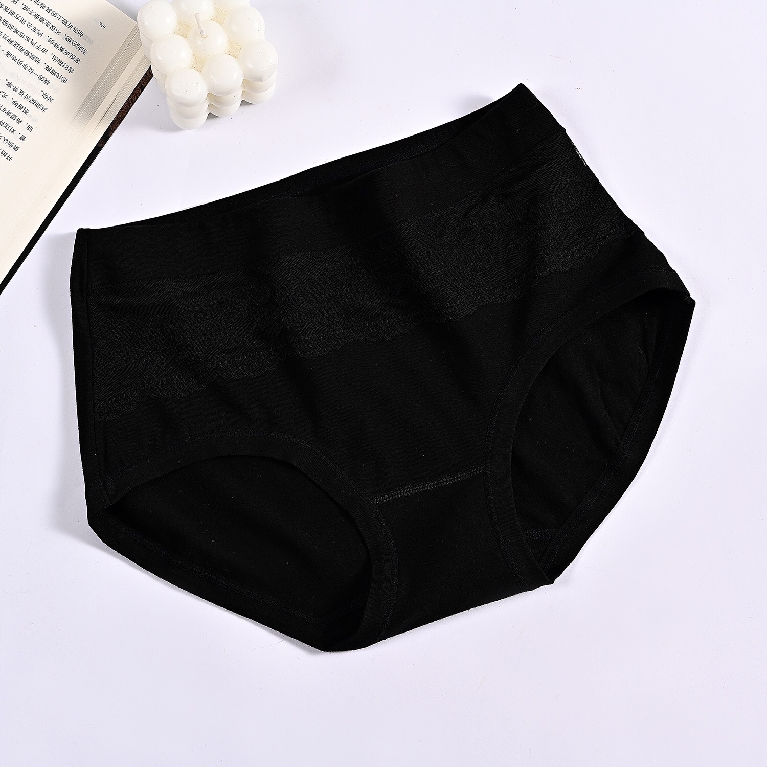 Spot Waist Size Cotton Triangle Underwear Women Feel Lace Waist Comfortable Women Underwear Manufacturers Wholesale Briefs Item Picture