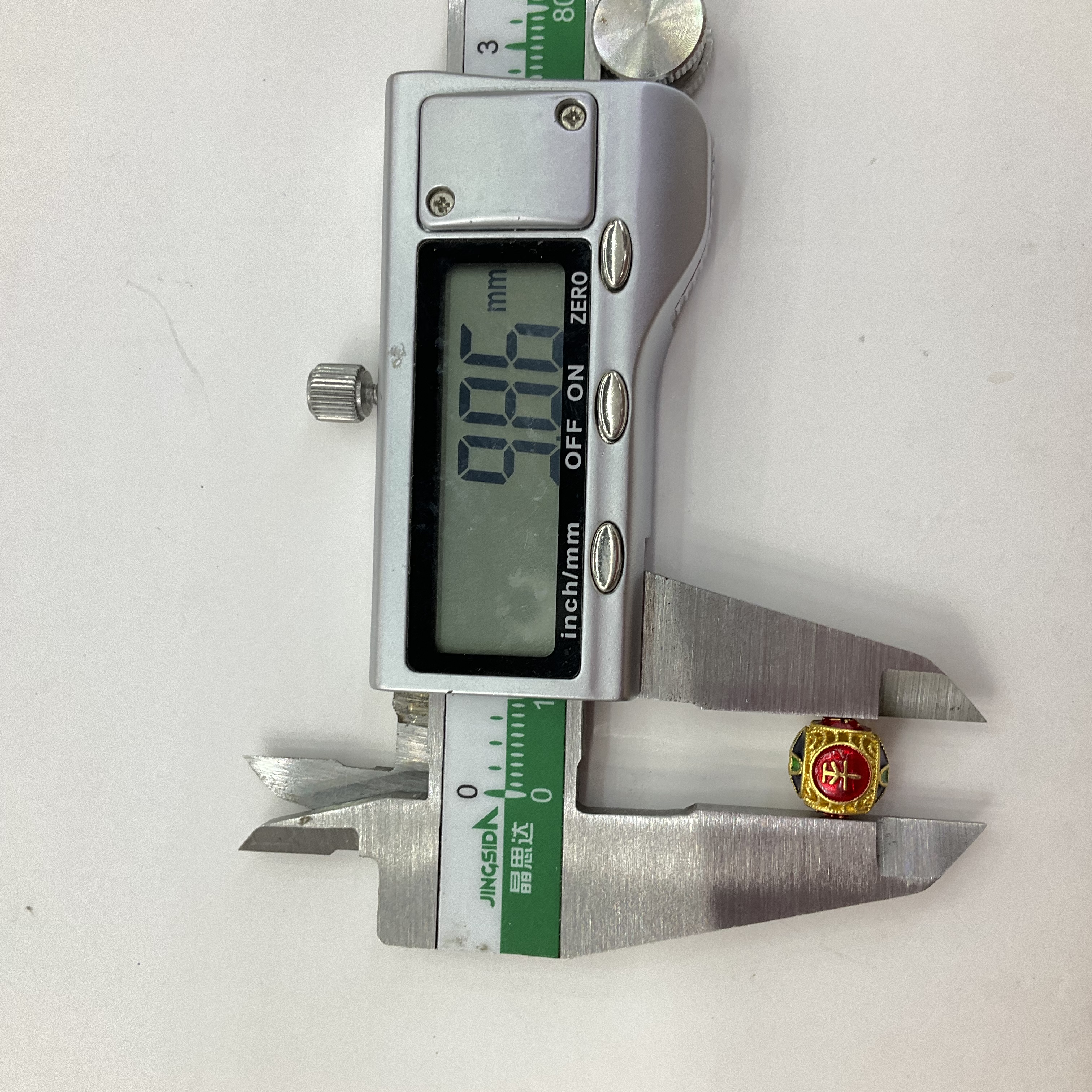 【铜配件】古法沙金镂空隔珠葫芦吊坠手链手串diy配件详情图6