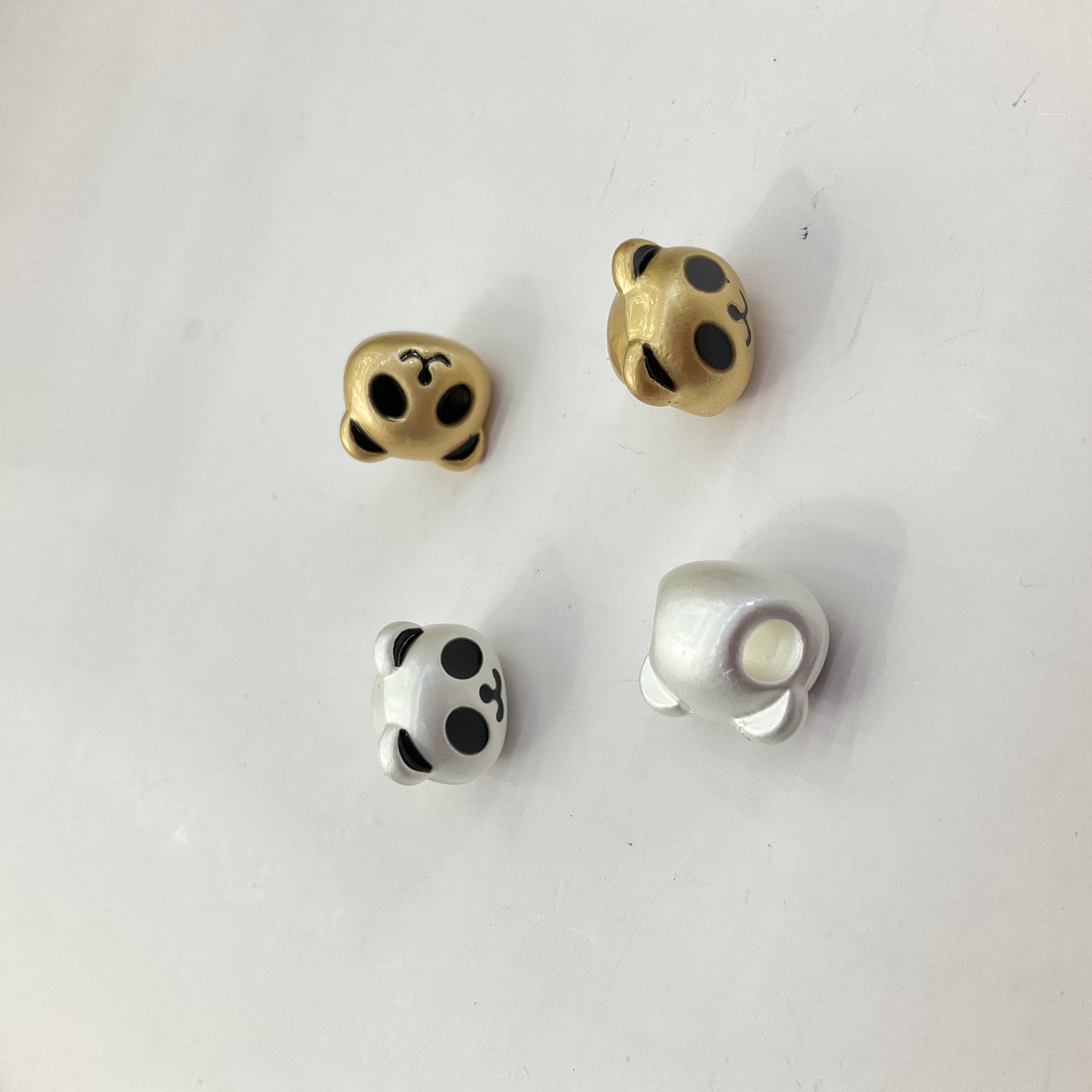 精致可爱熊猫发绳发饰小头绳手链diy发绳材料配件