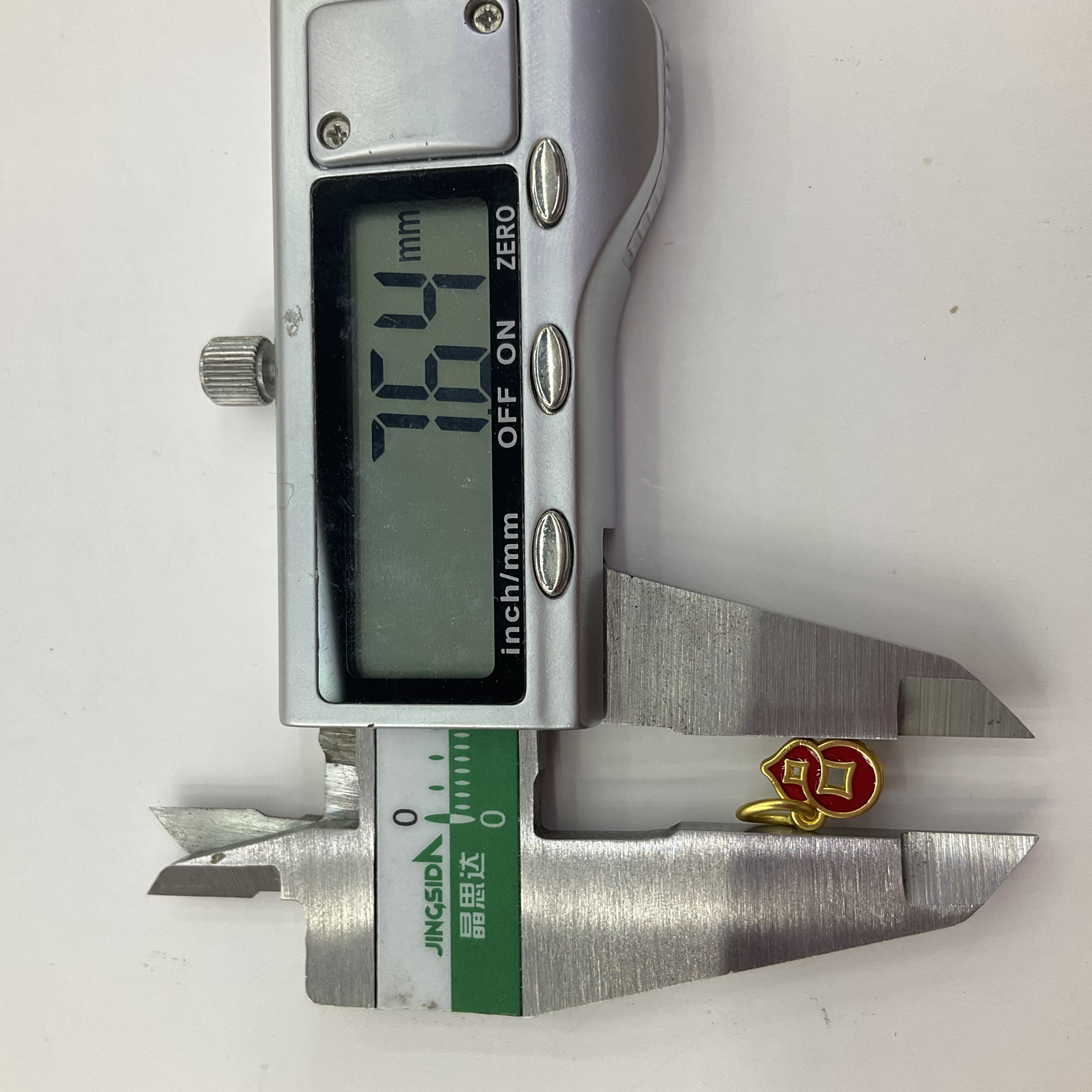 合金钱币小吊坠通孔铜钱diy手链手串挂件配件手工编绳材料沙金详情图14