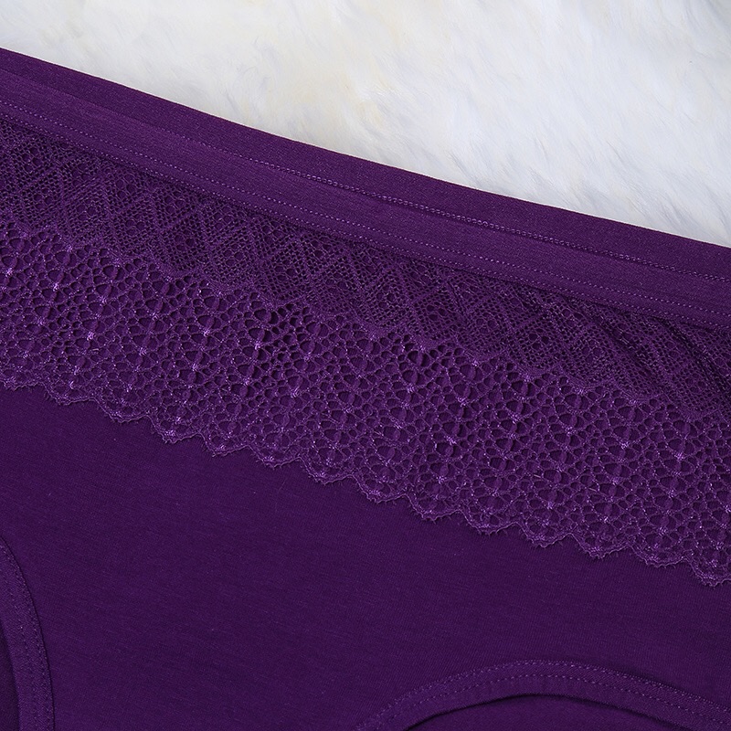 Explosive Women's Underwear Girls Healthy And Comfortable Cotton Lace Briefs Ten Packs Application Scenario