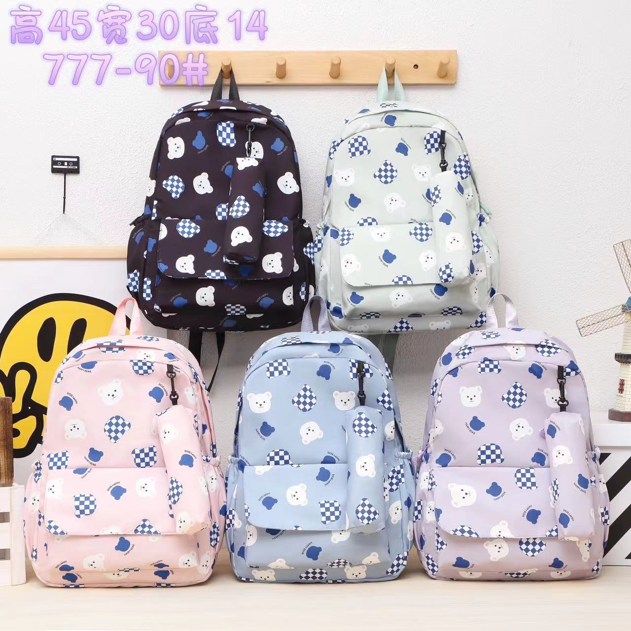 Cross-border blast school bag para niños 3-6 grado de escuela primaria dibujos animados de impresión de gran capacidad mochila de hombro doble para escuela secundaria y secundaria bolsa de tendencia Specification image