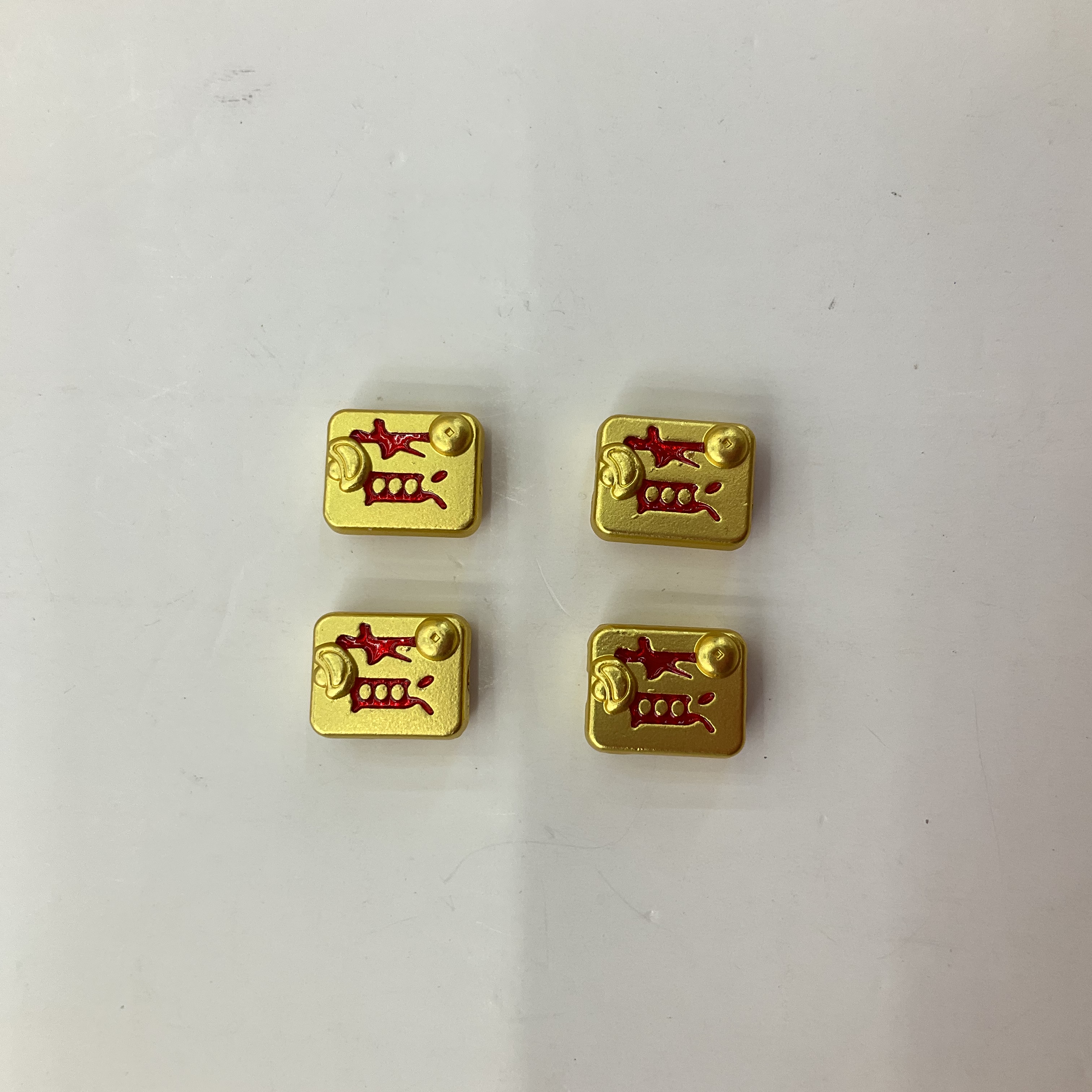 民族风锌合金麻将红中发财白板串珠手链杠上开花东南西北编织绳DIY配件详情图13