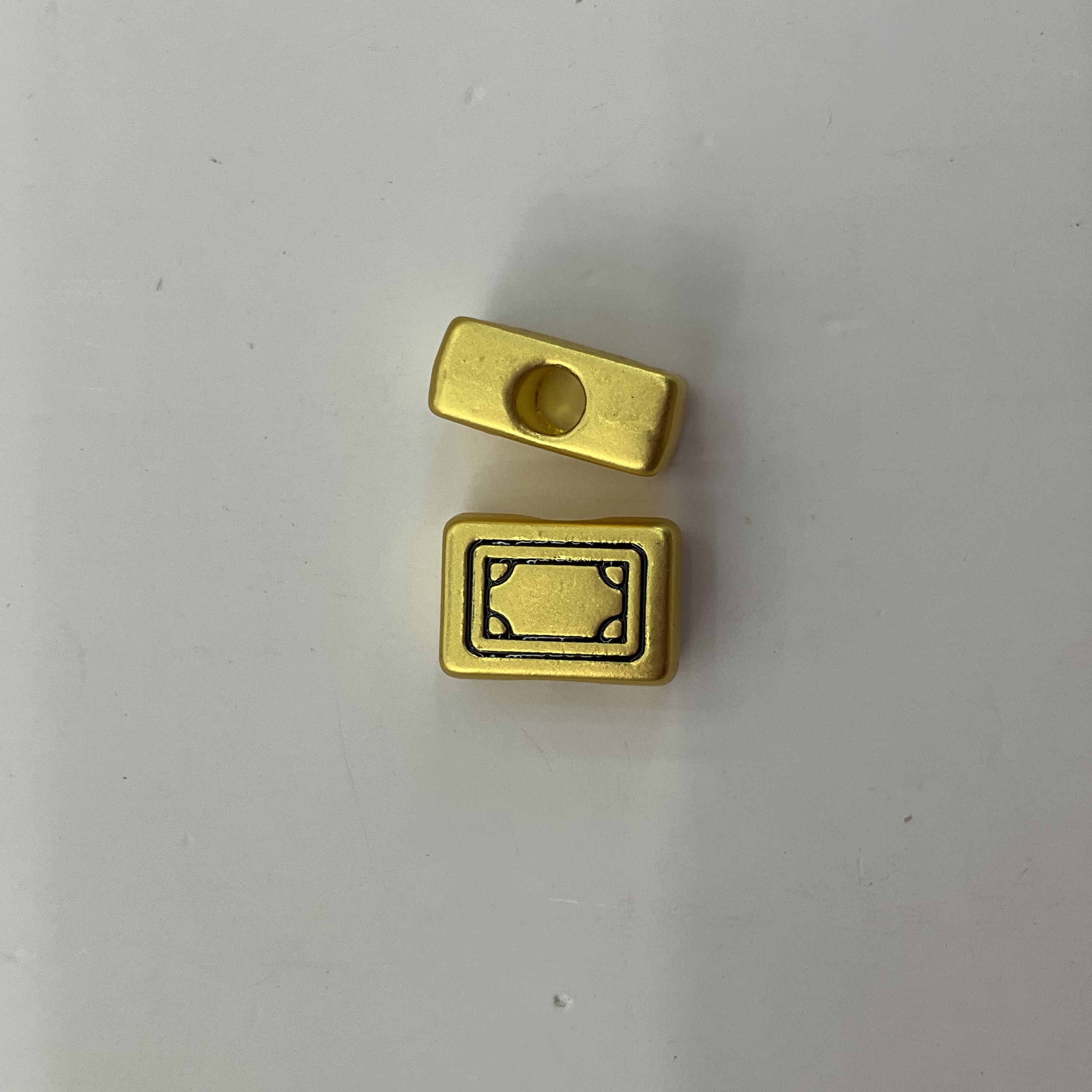 民族风锌合金麻将红中发财白板串珠手链杠上开花东南西北编织绳DIY配件详情图7