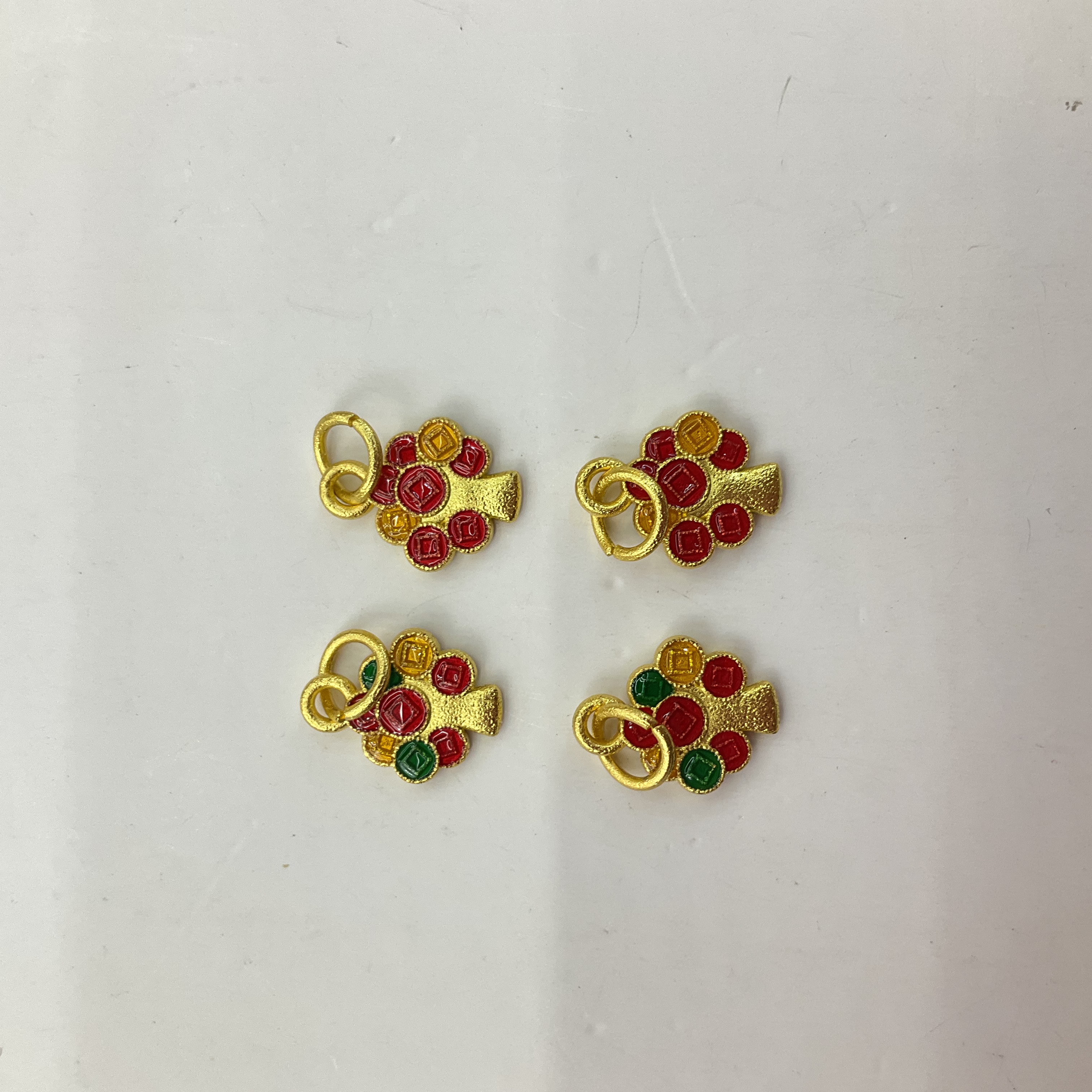 合金配件百搭款小挂件开运平安发财树手链手串diy饰品配件详情图6