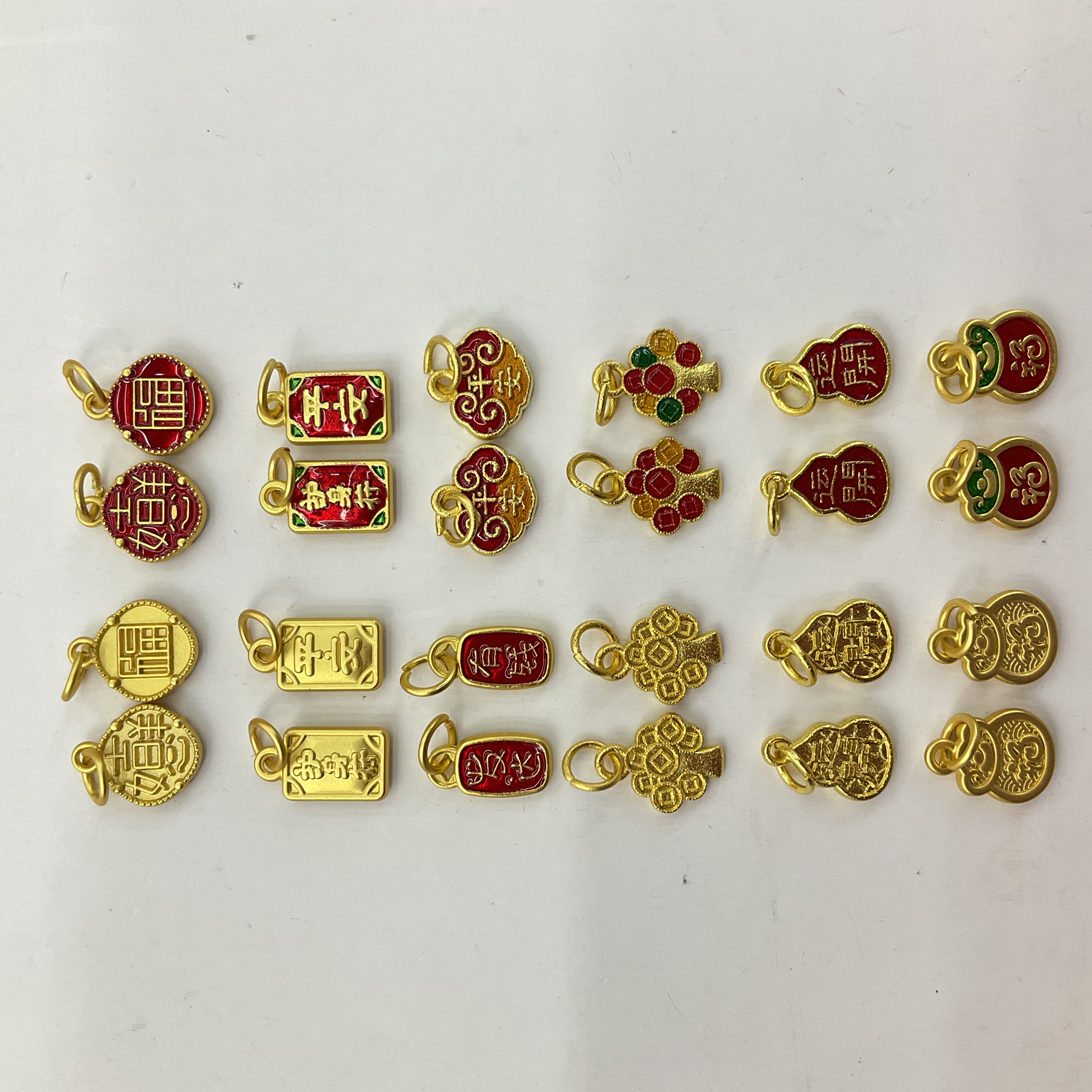 合金配件百搭款小挂件开运平安发财树手链手串diy饰品配件细节图