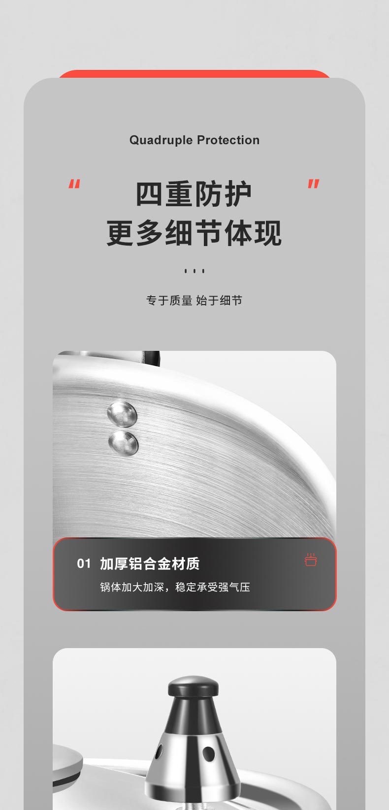 Direct Pressure Cooker Explosion-Proof Pressure Cooker Household Hotel Supplies Multifunctional Stew Pressure Cooker Safe, Convenient And Durable Pressure Cooker Size Complete 2.5L-135L Capacity undefined