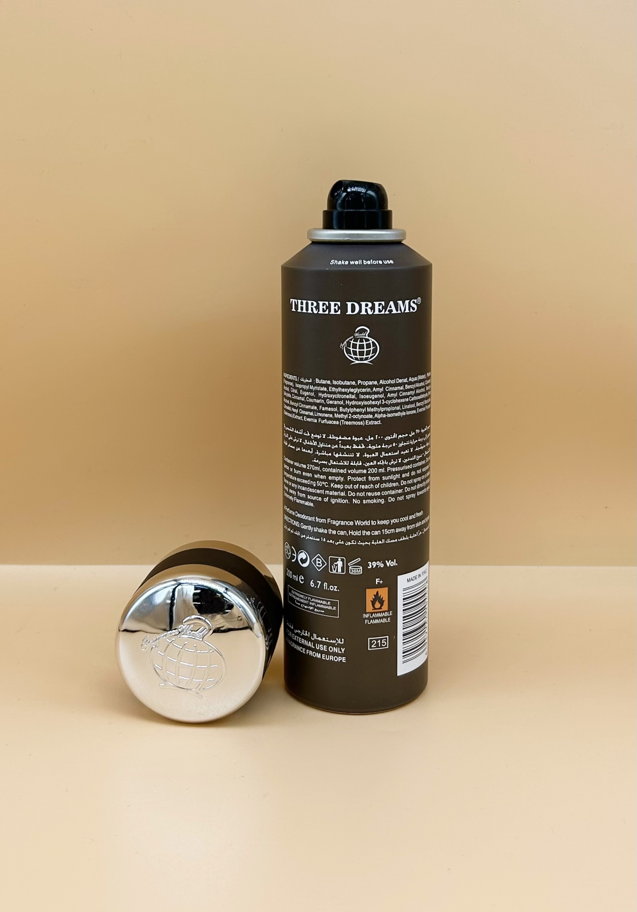 Fragrance world 200ml body spary - 215 THREE DREAMS香水产品图