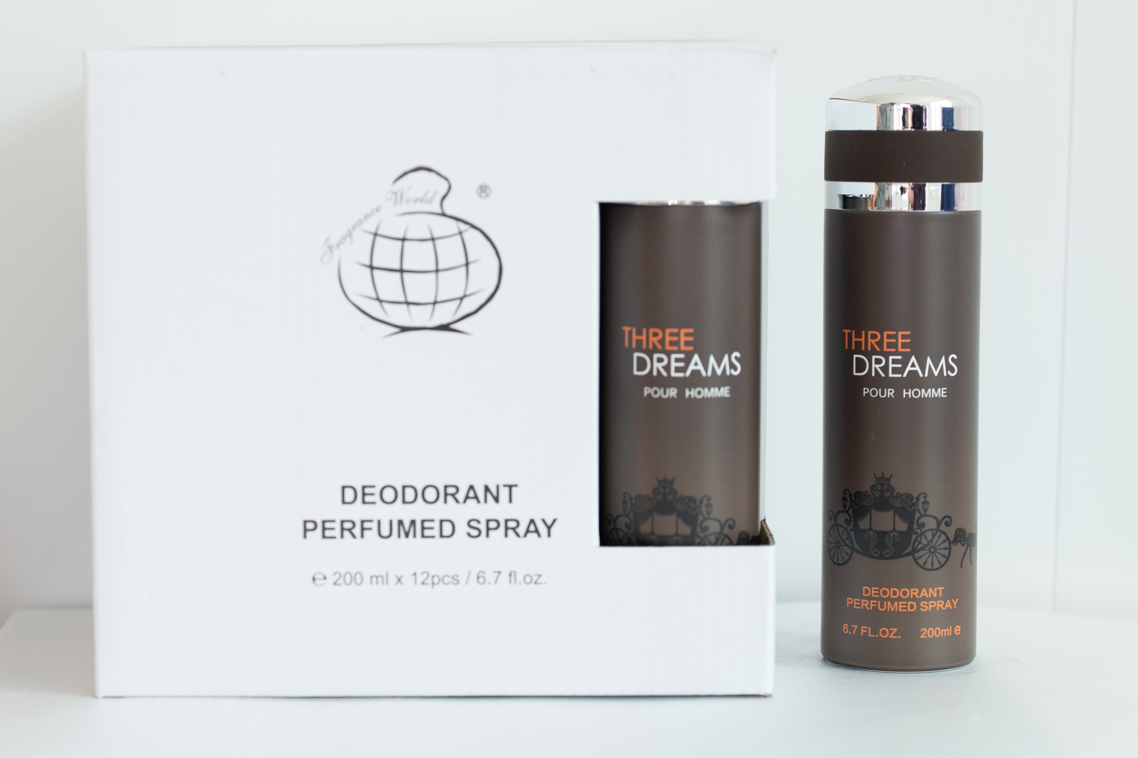 Fragrance world 200ml body spary - 215 THREE DREAMS香水细节图