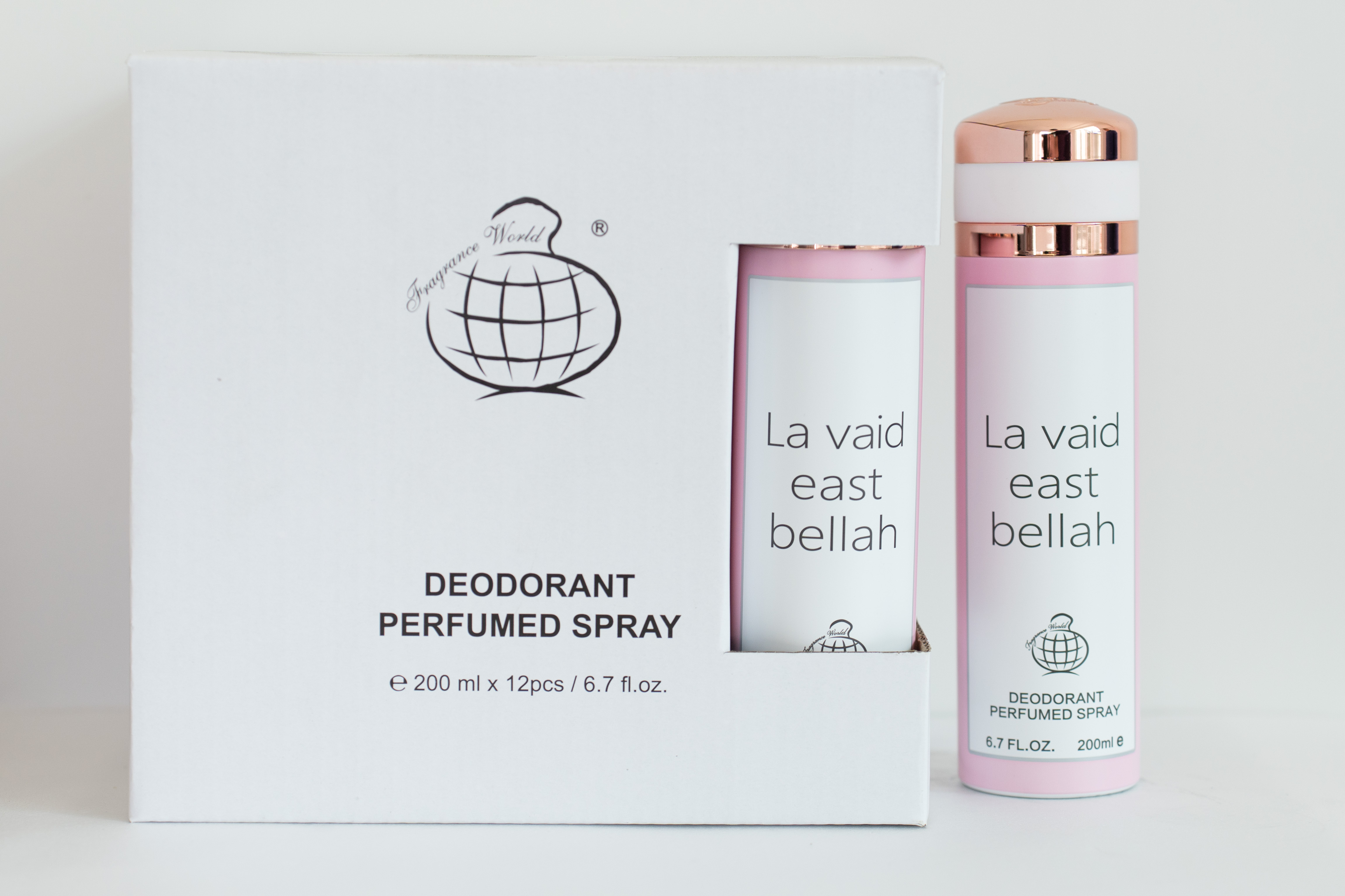 Fragrance world 200ml body spary - 206LA VAID EAST BELLAH香水香细节图