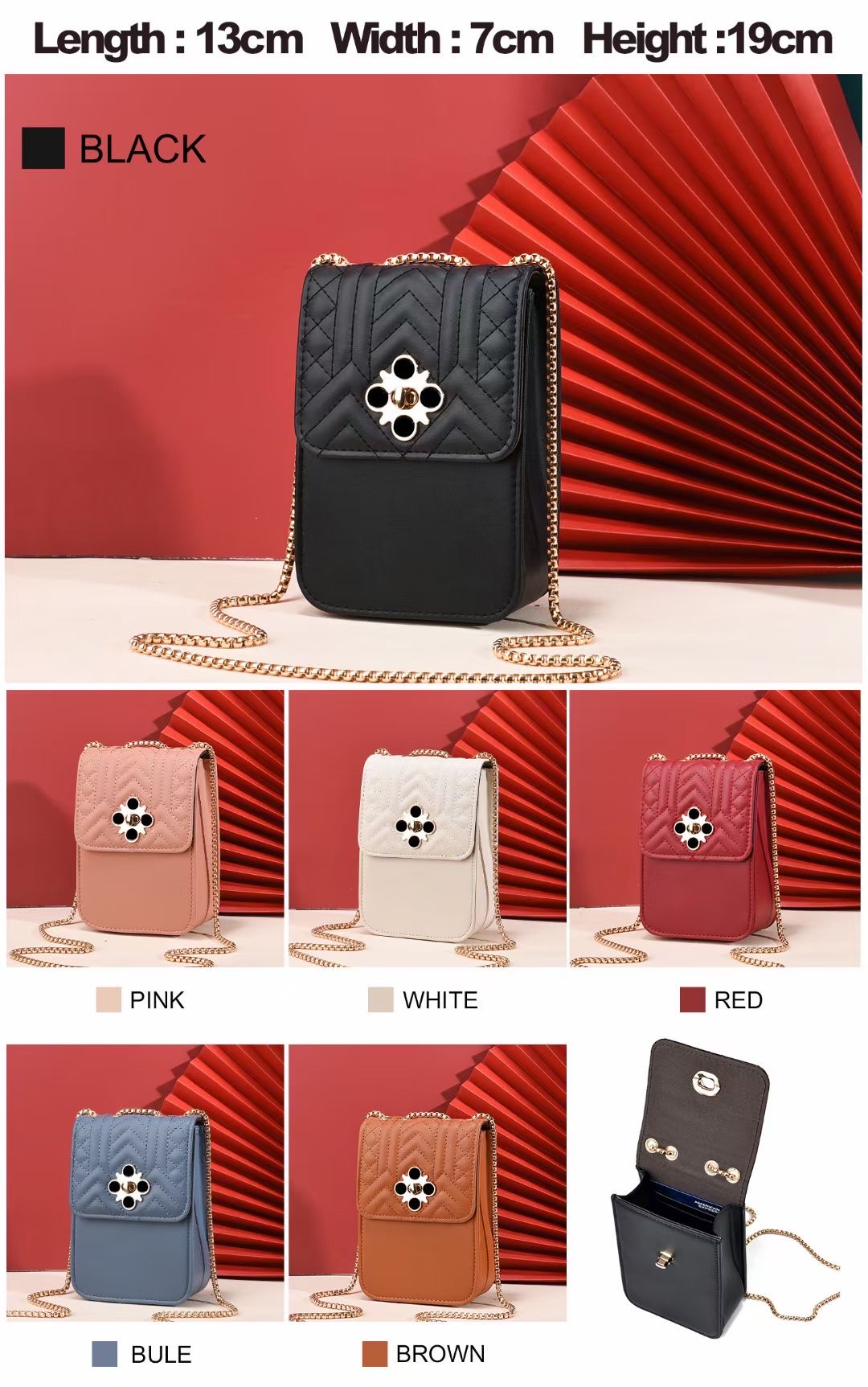 Transparent PVC cosmetic bag with sequin decoration, glass yarn flocking design, portable travel toiletry bag, essential for beauty storage Item Picture