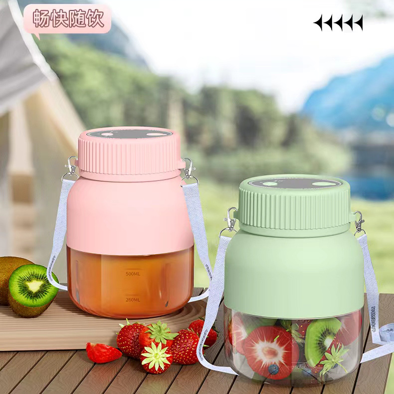 New portable ton-ton juicer cup, large-capacity electric juicer, multi-functional electric fruit juicer Specification image