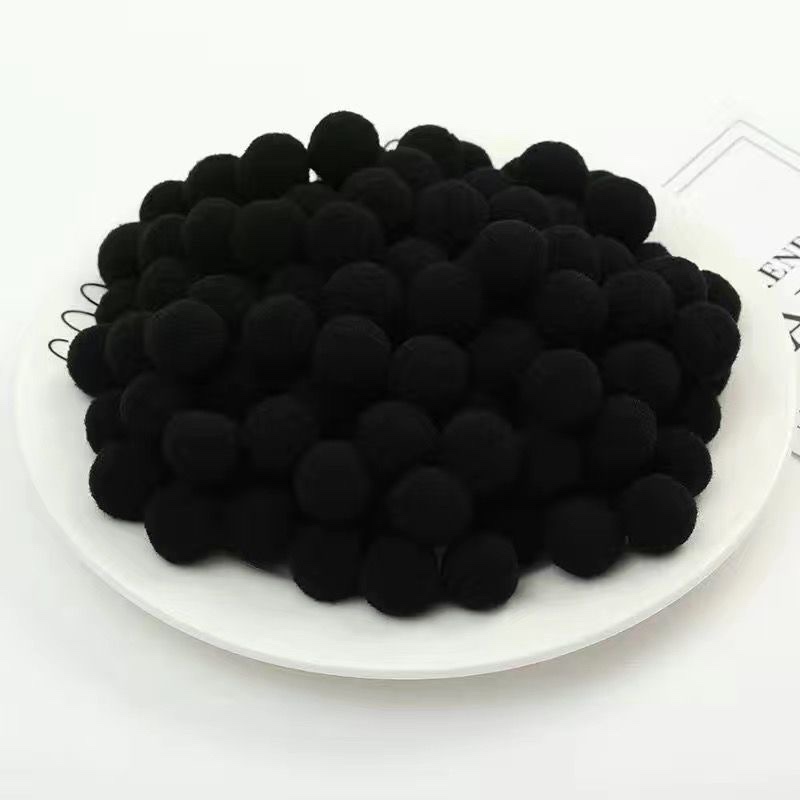 10mm-30mm单色混色高弹毛球幼儿园手工DIY材料彩色毛绒球太阳花详情图2