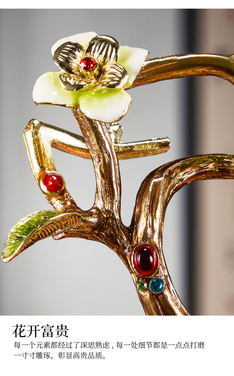 柿柿事事如意柿子摆件客厅玄关酒柜装饰送领导搬新家乔迁之喜礼品详情图8