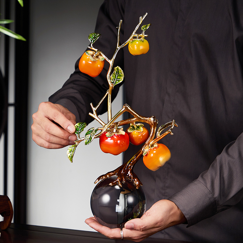 电视柜摆件实物图