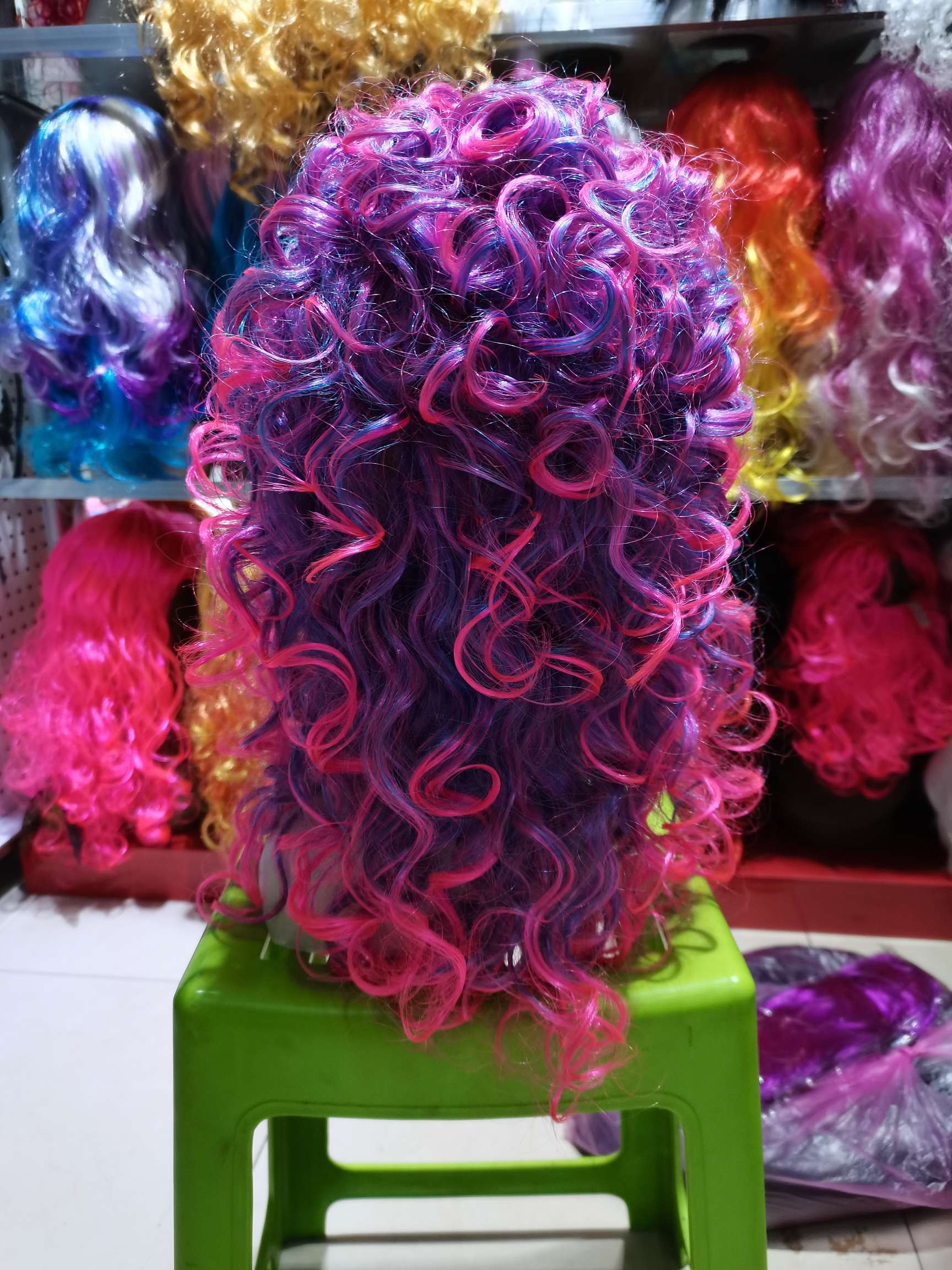 Cos Professional Wig High Quality Cos Wig Realistic Natural Police Hat Style Matching Skin Care Products Gentle Hair Care Without Damage To Hair Quality Specification drawing