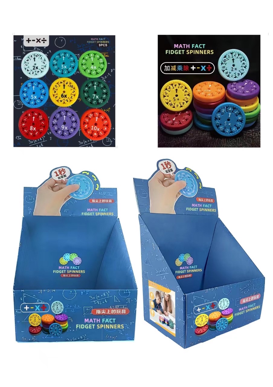 Digital gyro Decompression pen Gear gyro Decompression toy pen TIKTOK explosive Amazon MATH FACTS Math Teaching Gyro pen Add subtract multiply divide Digital gyro Digital fidget spinner Application Scenario