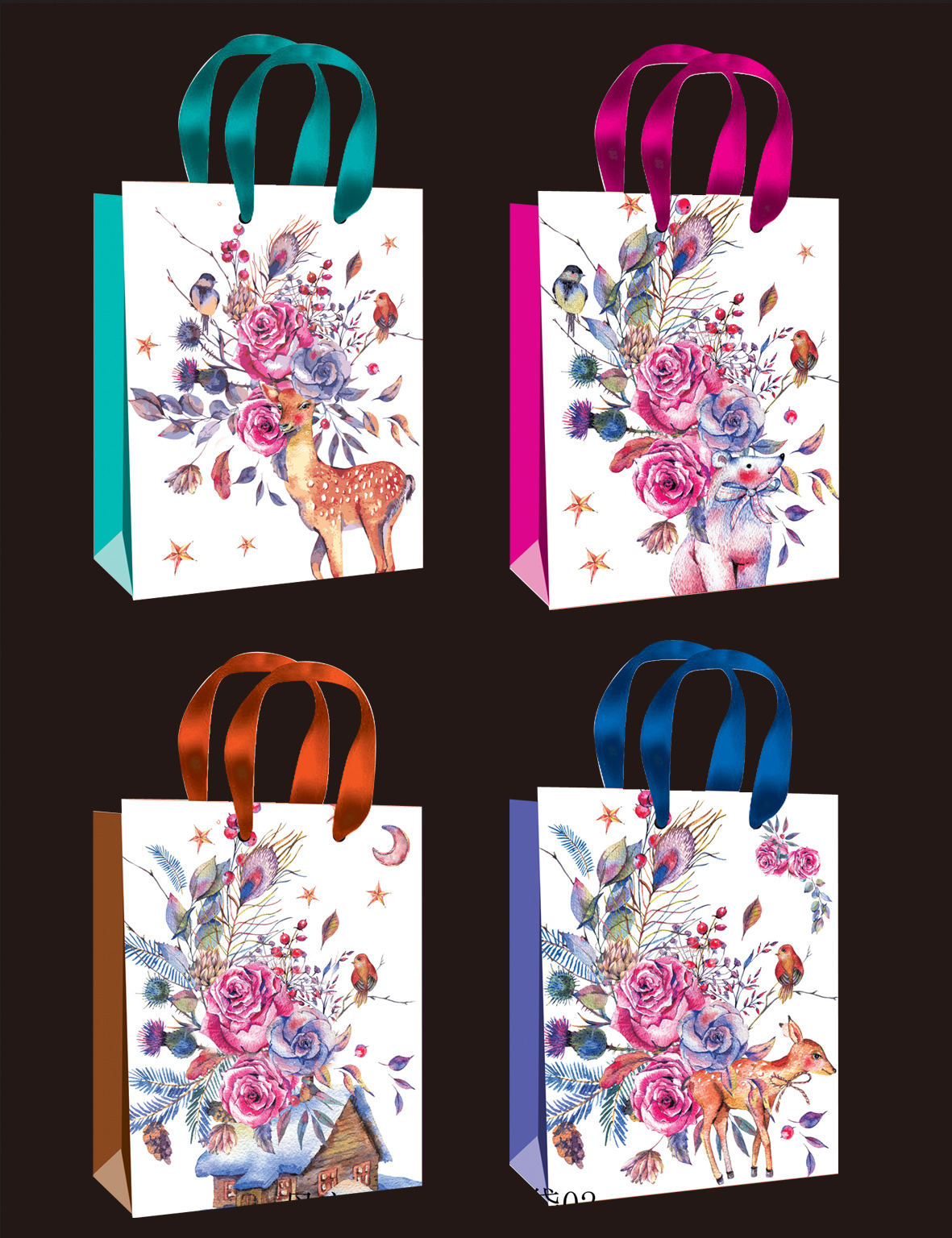Gift bag packaging thumbnail