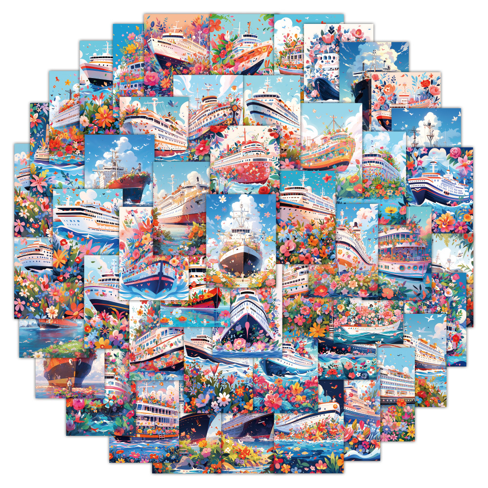 创意贴纸实物图