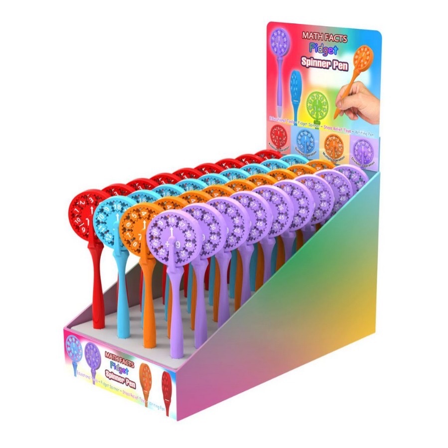 Digital gyro Decompression pen Gear gyro Decompression toy pen TIKTOK explosive Amazon MATH FACTS Math Teaching Gyro pen Add subtract multiply divide Digital gyro Digital fidget spinner full figure