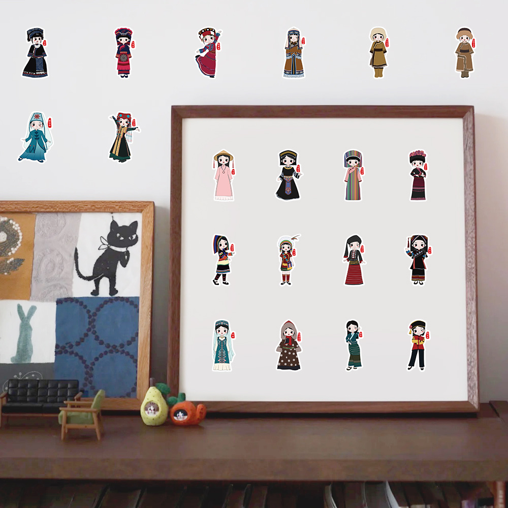 创意贴纸实物图