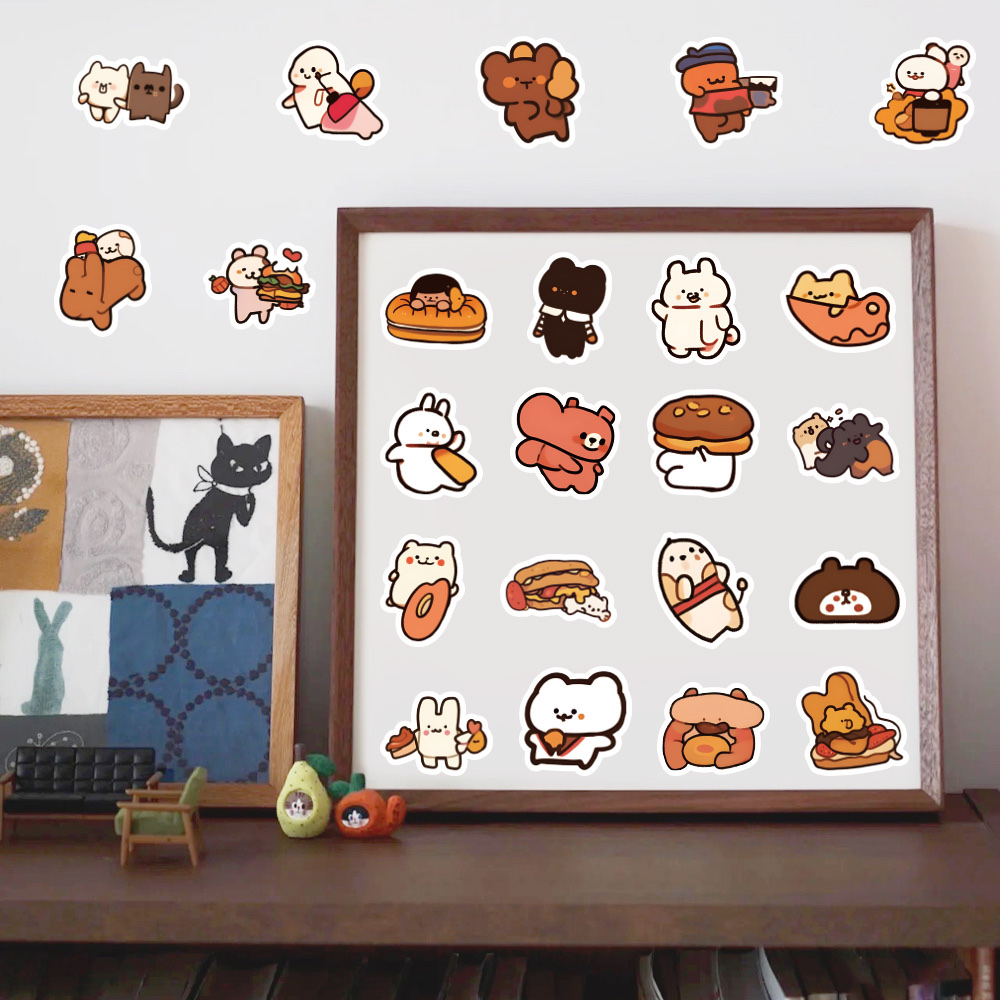 创意贴纸实物图