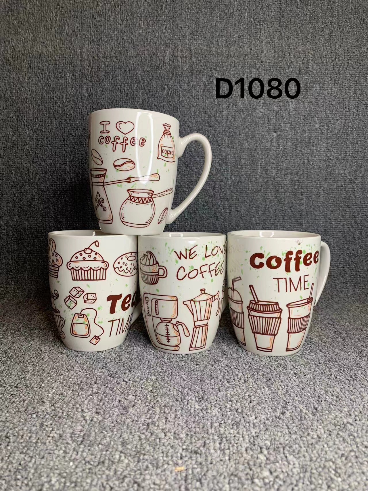 Coffee pictures, decal cups, custom mugs, ceramic cups, coffee cups detail image 13
