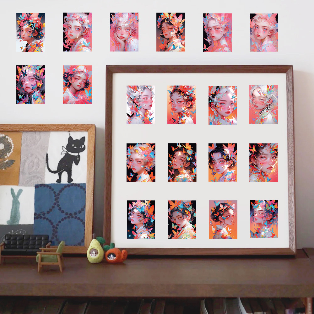 创意贴纸实物图