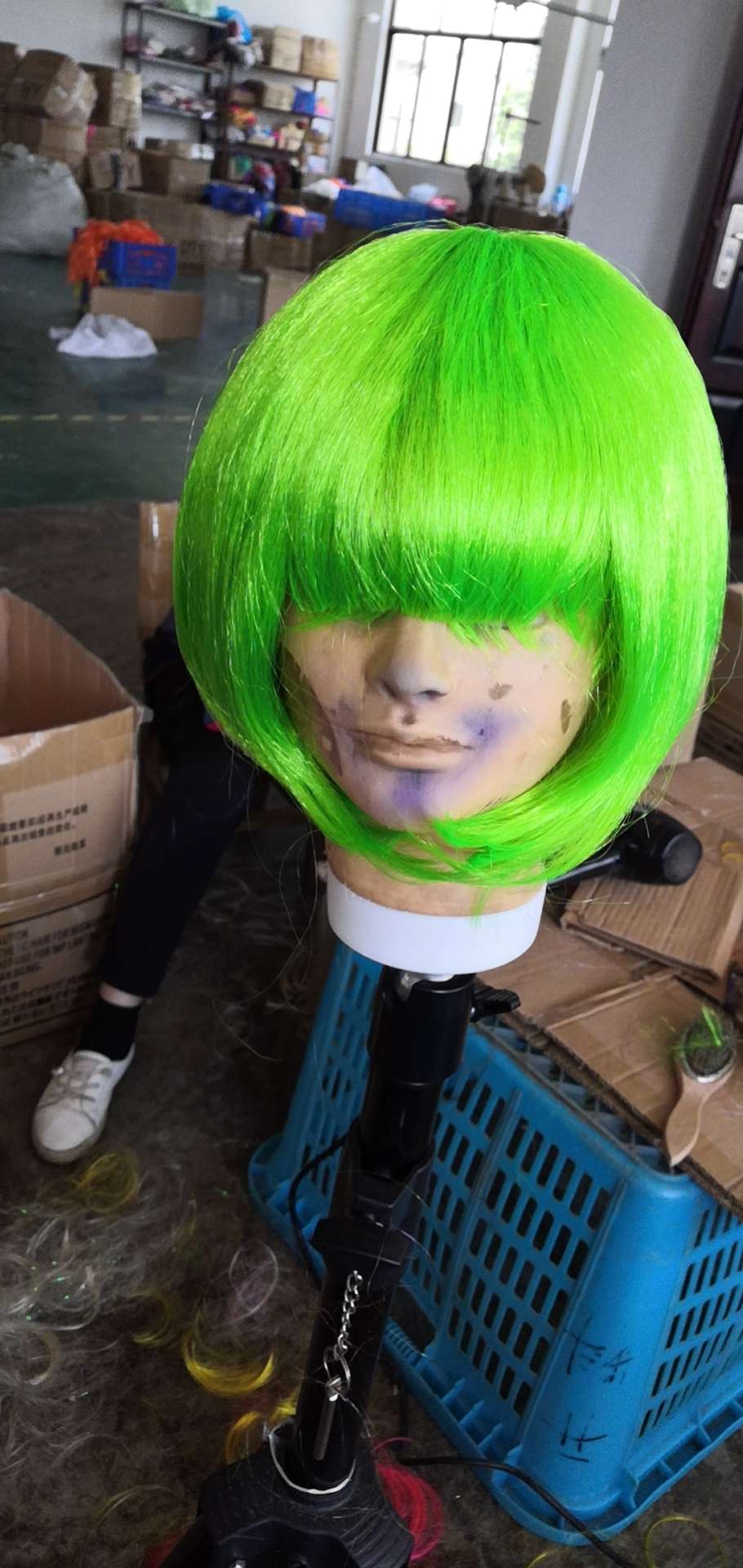 Cos Professional Wig High Quality Cos Wig Realistic Natural Matching Skin Care Products Gentle Hair Care Without Damage To Hair Quality details Picture