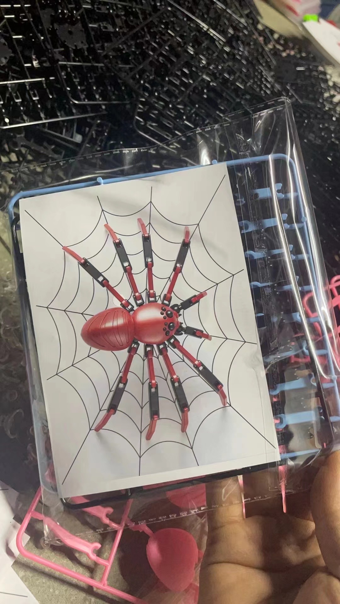 Splicing Spider Man Splicing Suction Cup Spider puzzle Splicing toy Stress relief toy splicing joint man full figure