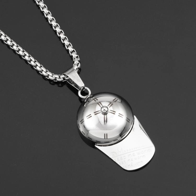 Factory direct sales of sporty baseball caps, baseball caps, personalized hip-hop stainless steel rap necklaces, titanium steel pendants, pendants and other trendy accessories Item Picture