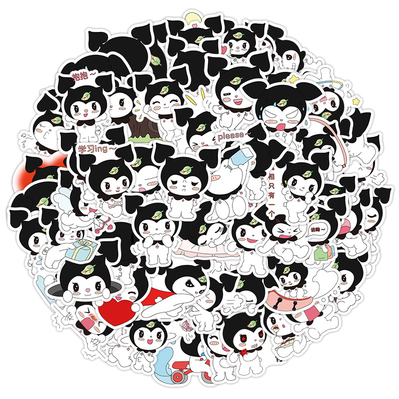 创意贴纸实物图