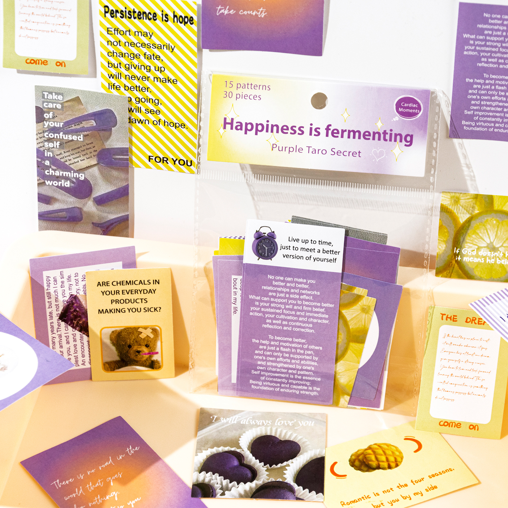 创意贴纸实物图