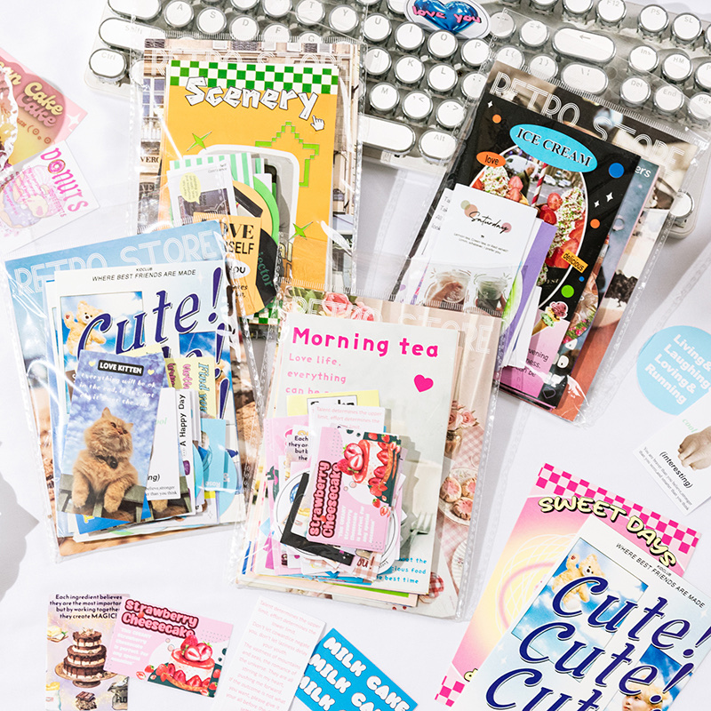 创意贴纸实物图