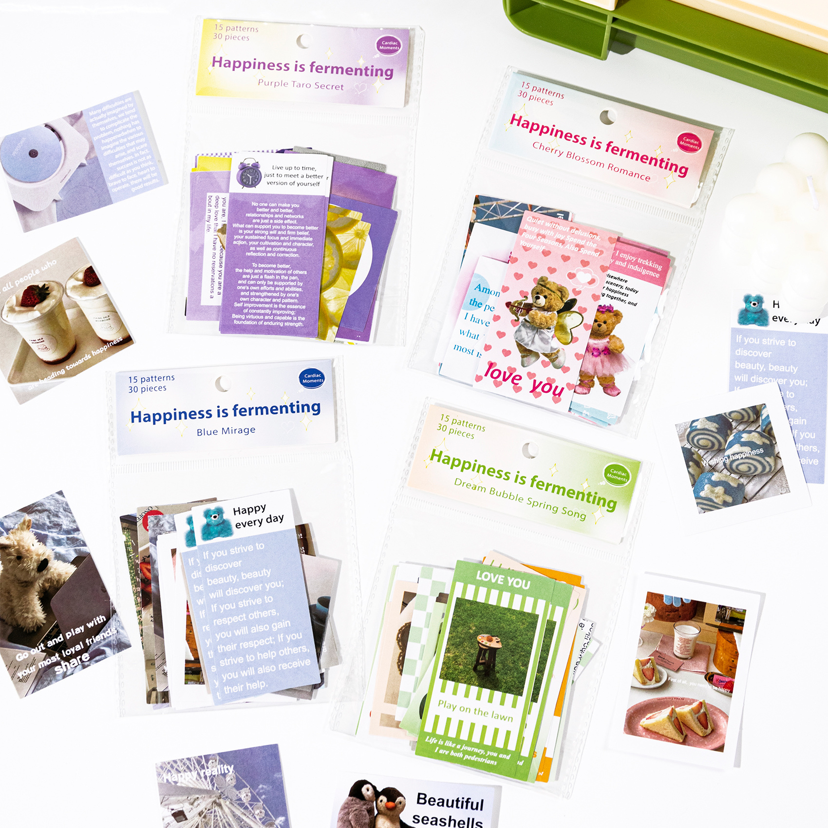 贴纸/造景贴纸/3Ⅾ浮雕贴/3D贴纸/宝贴纸白底实物图