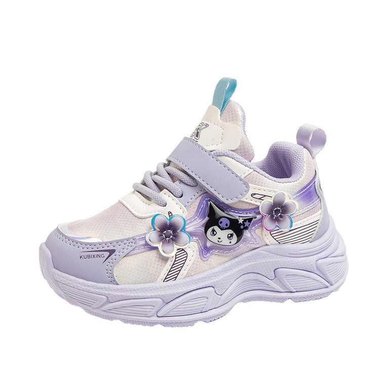 女童运动鞋韩版老爹鞋秋季新款学生鞋中大童跑步鞋软底休闲鞋皮面详情图4