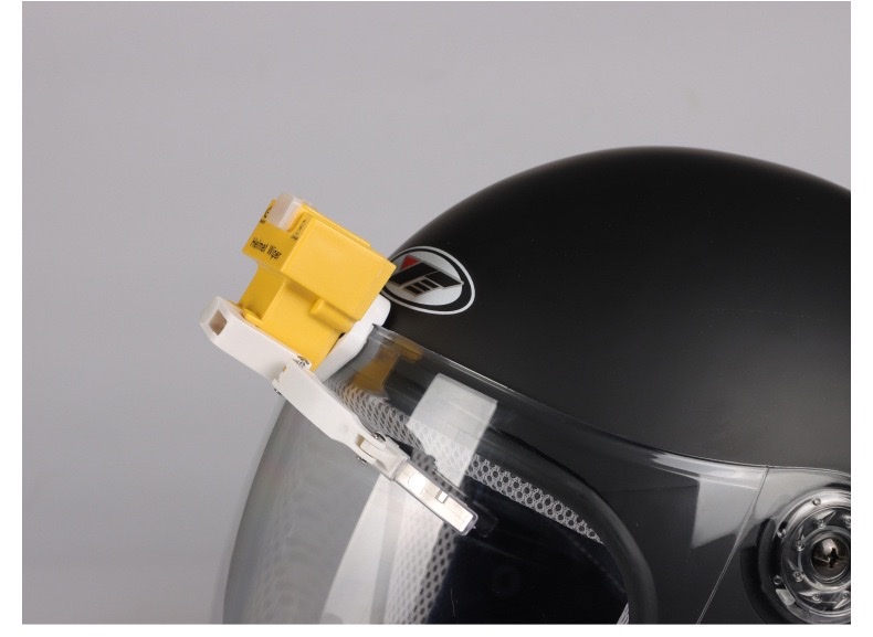 Cross-Border For Portable Automatic Wiper Usb Charging Motorcycle Electric Helmet Wiper Wiper Wiper Specification drawing