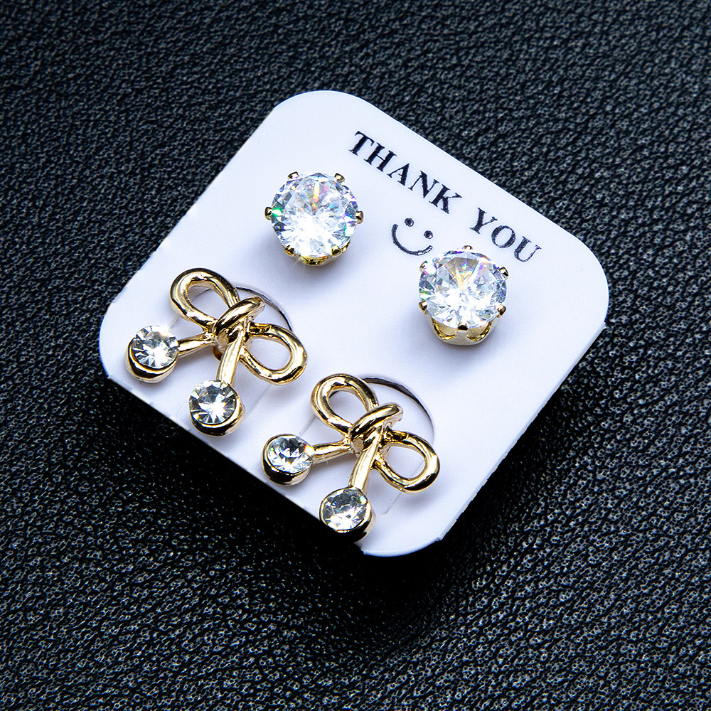 耳钉耳环包装可挂卡纸塑料PVC耳夹发夹项链包装卡片头绳皮筋挂卡可定制耳环包装详情图4