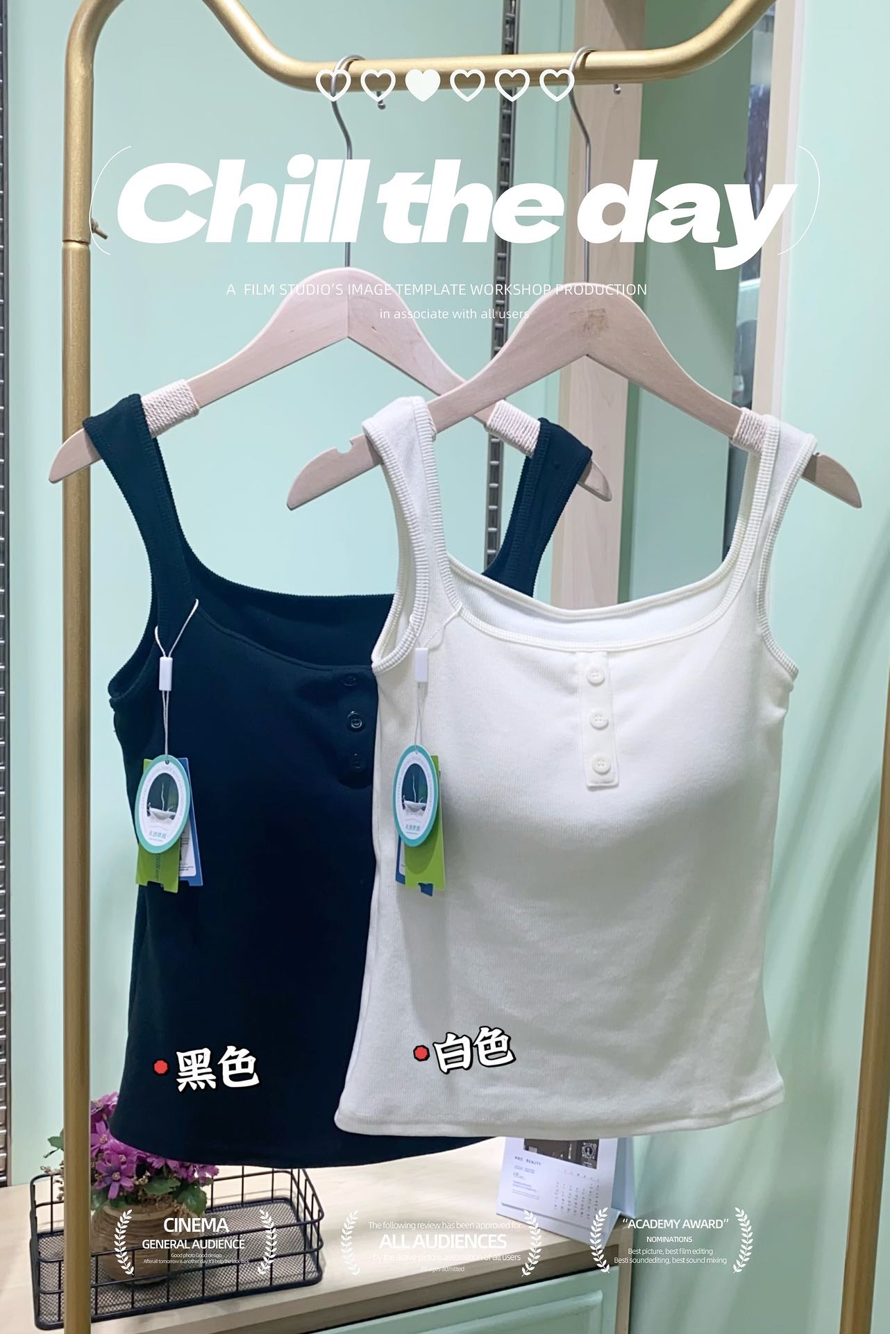 The United States Empire 88813 Three Button Square Collar Woolened Vest Female Autumn Winter Latex One Fixed Cup Thermal Underwear Vest Base undefined