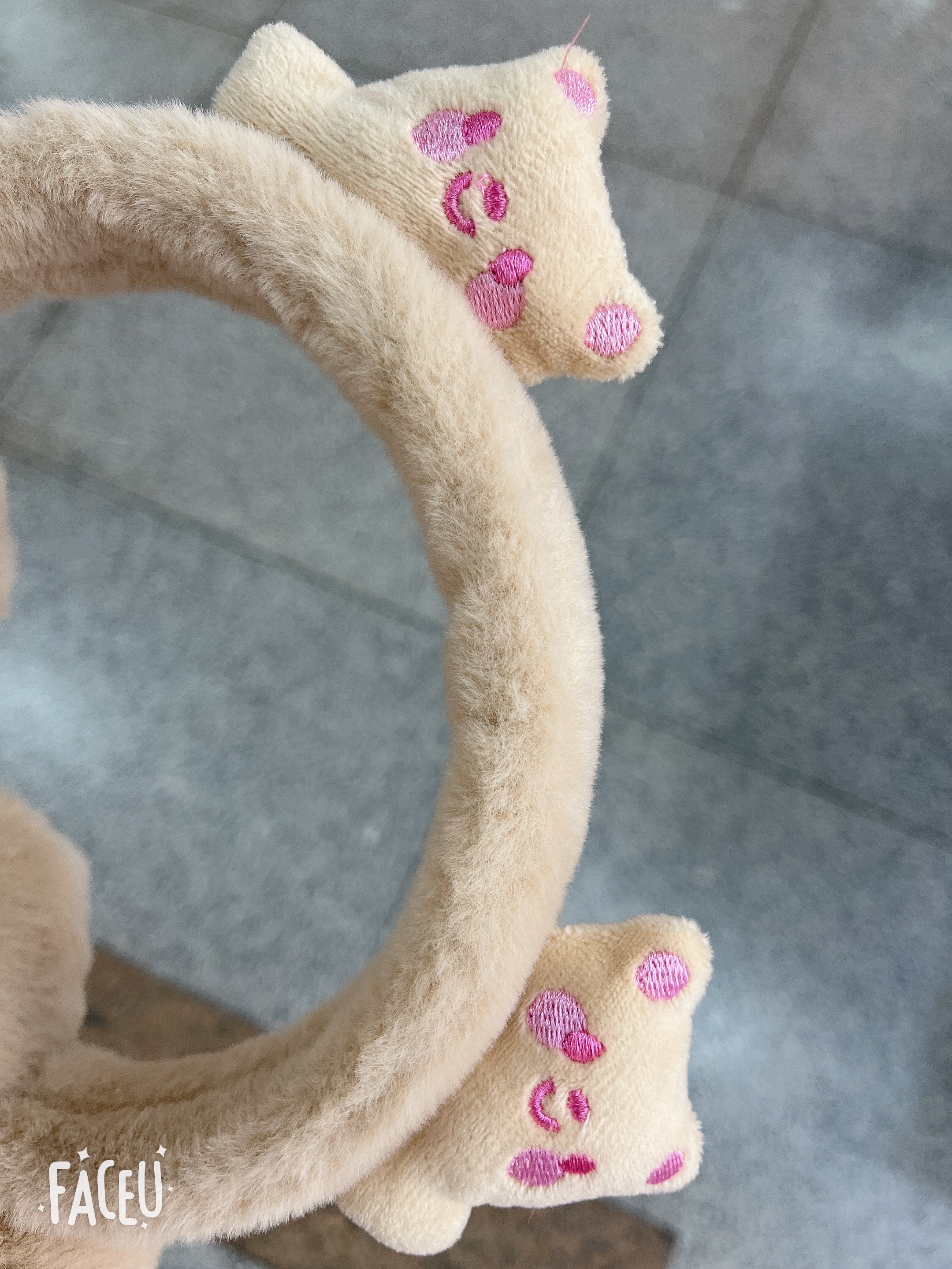 Bear Air Bag Ears Move Earmuffs To Keep Warm And Cute In Winter! details Picture