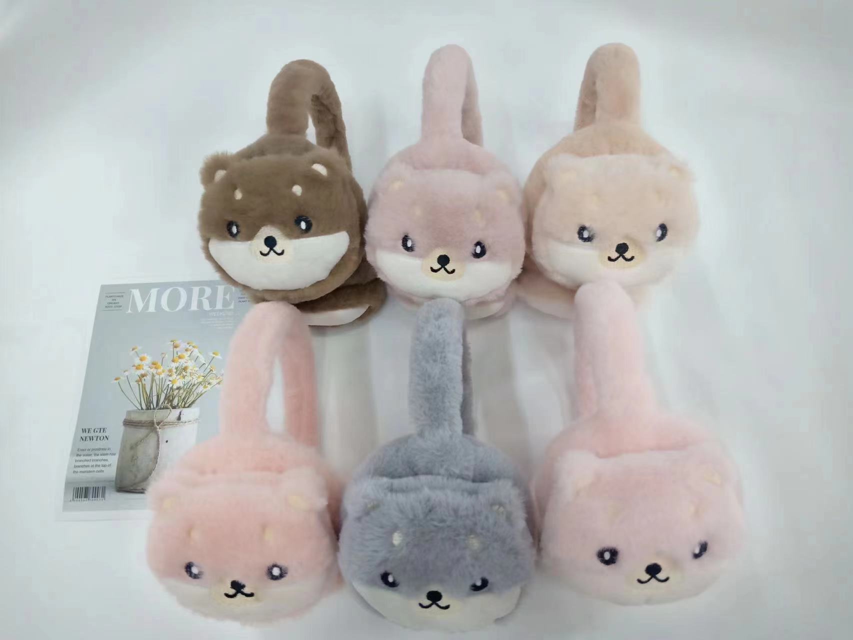 Short Cartoon Ear Muffs, Cute And Warm, Essential Winter Artifact!