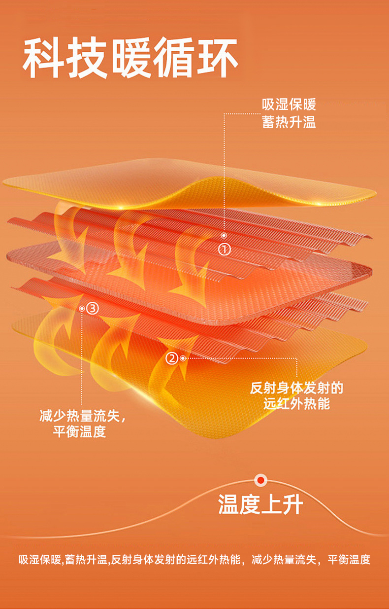 Imperial Long Sleeve 8866 Graphene Warm Base Shirt With Chest Pad Fixed Cup Seamless Elastic Thermal Underwear undefined